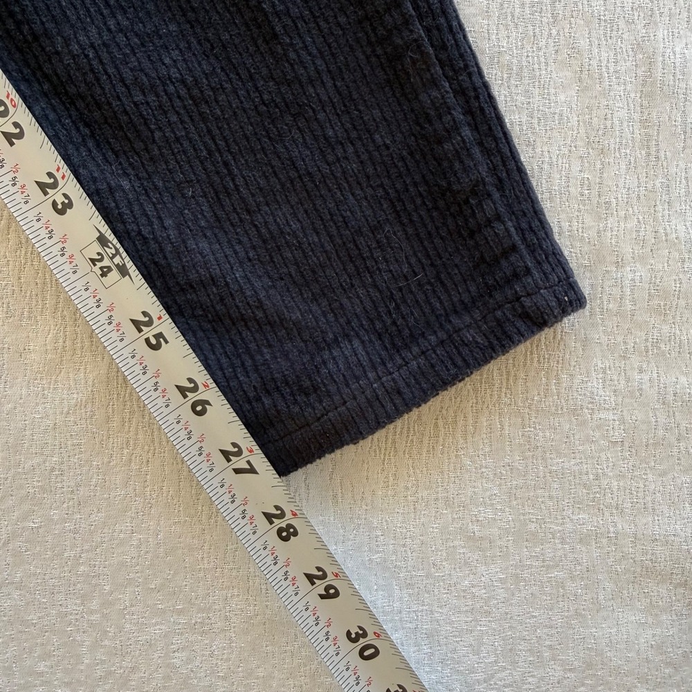 Levis 311 Shaping Skinny Corduroy Pants Black Size 31x30 High Rise - Picture 10 of 16